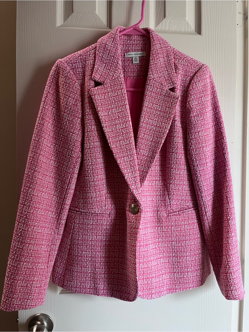 Free Assembly Pink Blazer